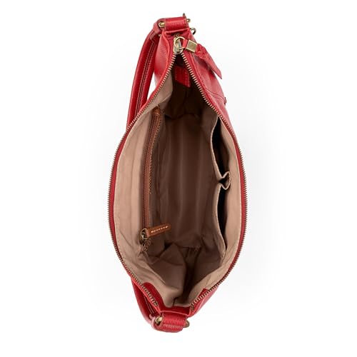 Image of The Sak Sequoia Leather Hobo Bag - Large Slouchy Shoulder Purse, Zip Pocket