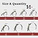 BILITOOLS T-Bolt Hose Clamp Set, 14PCS Heavy-Duty Turbo Intake Radiator Hose Clamps, 304 Stainless Steel, Sizes 1
