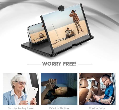 Agrandisseur écran téléphone 18 pouces, cadeau idéal pour seniors - 6
