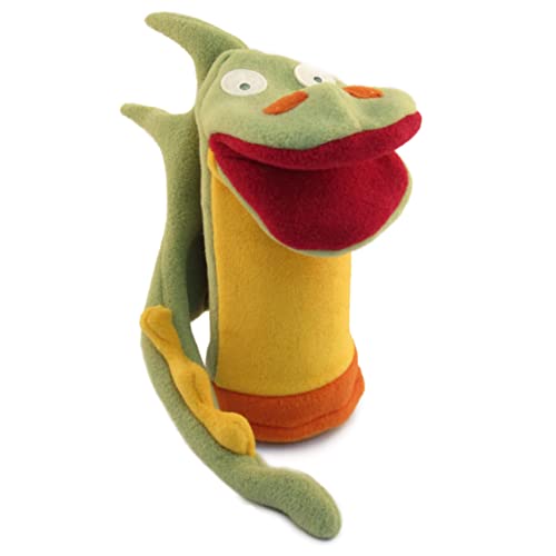 Cate & Levi - Fleece Hand Puppet - Handmade In Canada - Great For Storytelling (Dragon) #TOP18
