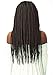 Sensationnel Cloud9 Swiss 4X4 Lace Parting Wig Large Size - BOX BRAID LARGE (1B [Off Black])