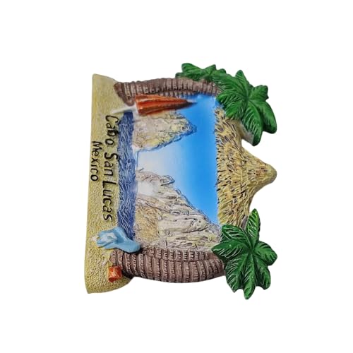 Imán decorativo souvenir Cabo San Lucas México miniatura 5