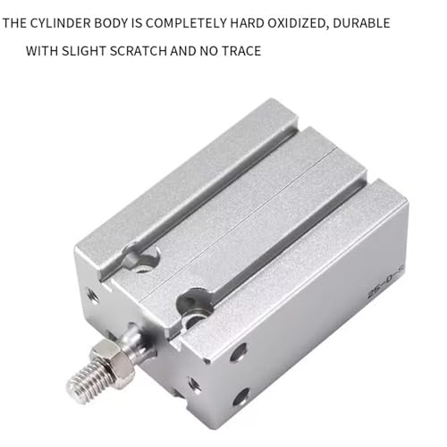 Cylindre multiposition MD10x30S fixe en alliage d'aluminium