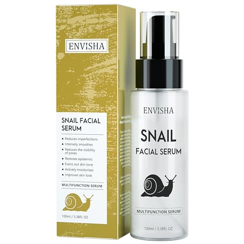 Sérum hydratant pour le visage d'escargot avec filtre à sécrétions d'escargot pour peaux ternes et ridules, anti-âge, soin des rides, nutrition de la peau