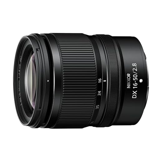 Nikon Nikkor Z DX 16-50mm f/2.8 VR (lichtstarkes Objektiv für Foto und Video, tolles Bokeh, 330 Gramm leicht, Bildstabilisator)