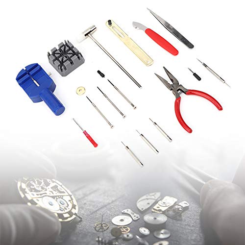 Watch Battery Replacement Tool Kit, Alloy Steel Multipurpose Watch Case