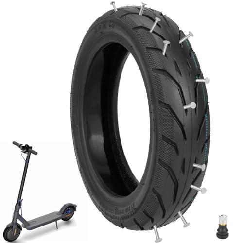 VOLOHAS 9 Zoll Tubeless Reifen für Xiaomi M365 1S Pro MI3/Ninebot E22 E25 E45/Odys Pax/Okai Neon Elektroroller Verschleißfester Vakuumreifen 9x2 Ersatzräder Selbst Reparierbar Pannensicher (1 Stück)