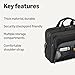 Amazon Essentials Check point friendly laptop Briefcase, 16 inch, Black