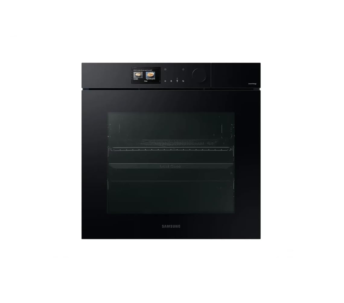 Samsung NV7B7997ABK Forno Combinato A Vapore, Serie 7, Dual Cook, 60 Cm, Pirolitico, Nero, Wifi, Classe Energetica A+