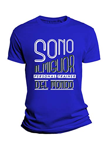 Tshirt Uomo Divertente Personal Trainer Sono Il miglior Personal Trainer