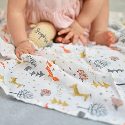 SGAVAHSG Large Muslin Cloths for Baby 3-Pack 120X120cm Muslin Swaddle Wrapping Blankets Big Muslin Squares and Receiving Blanket for Newborn Infant Essentials Organic Cotton Towel - Image 4