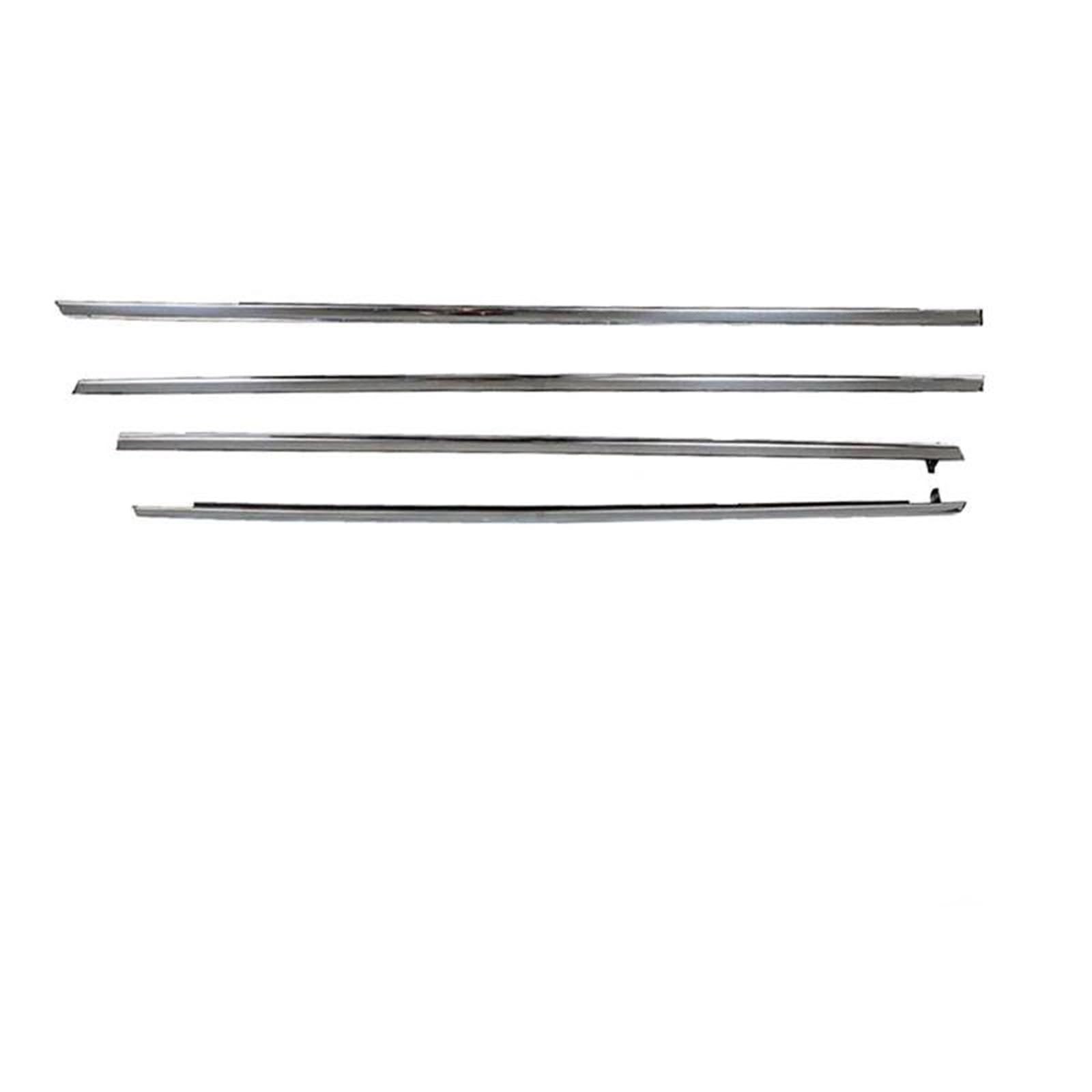 Blnetu Chrome 91-95 For Civic Eg Eh9 Eg9 1991~1995 Door Weatherstrip Rainproof Weather Glass Sealed Strip Car Window Molding Car Weather Stripping