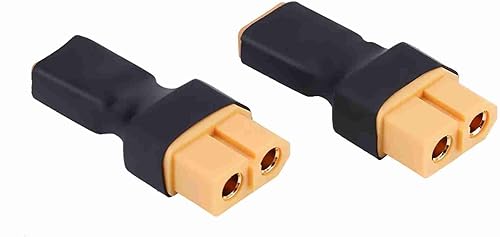 Miniatura 3 de Oumefar 5 unids a enchufe hembra macho adaptador convertidor para RC FPV Drone Car LiPo cargador de batería ESC (XT30 macho a hembra)