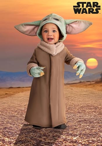 Disfraz Infantil Grogu Baby Yoda Star Wars para Bebés miniatura 2