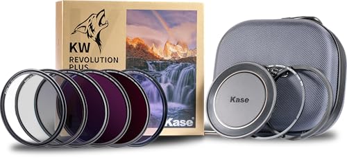 Filtre magnétique 58mm Kase Revolution Plus pour éviter les chutes de verre optique