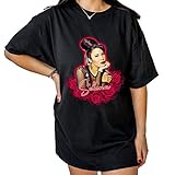 Selena Roses Shirt - Anything for Selenas Shirt, Queen of Tejano Music Tshirt, Playeras De Selena M Black