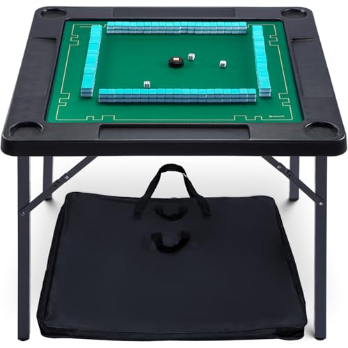 Queensell 35' Folding Game Table, Domino Table, Mahjong...
