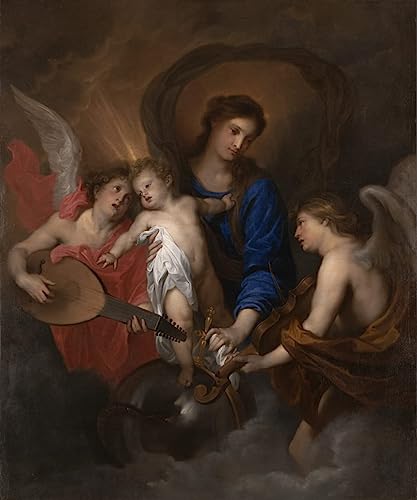 Affiches d'Art Vierge à l'enfant Van Dyck pour Décoration Murale Salon