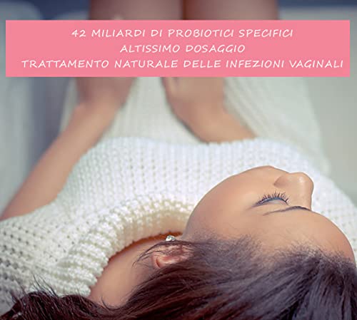 Probiotici Vaginosi Batterica - Candida, Vaginite, Flora Intima Vaginale – Probiotici Donna Infezioni Mucosa Vaginale con Lactobacillus acidophilus Lactobacillus Reuteri Rhamnosus Crispatus - 2