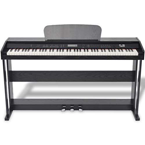 Piano électronique portable avec 88 touches de piano standard, 3 pédales intégrées, écran LCD avec fonction d… - Les Beatles, Paul McCartney, John Lennon, RIngo Starr, George Harrison Piano électronique portable avec 88 touches de piano standard, 3 pédales intégrées, écran LCD avec fonction d… – Image 4