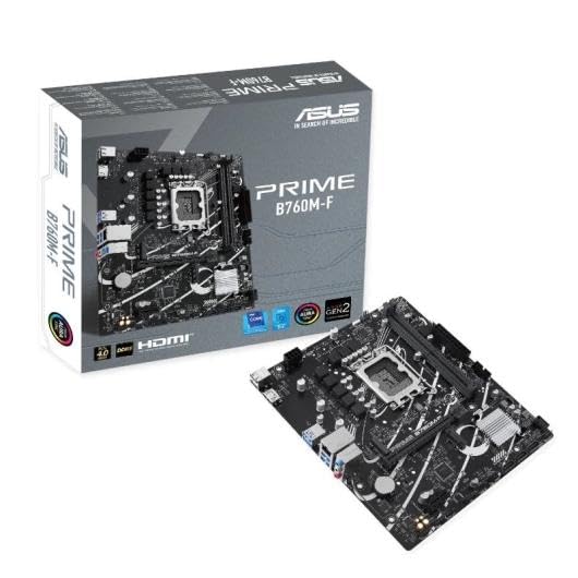 Placa Base Asus Prime B760M-F Socket 1700/ DDR5/ PCIe 4.0/ Micro ATX