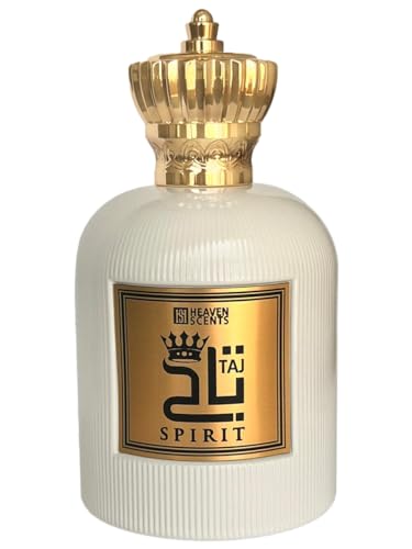 Heaven Scents White Taj Perfume for Unisex Extrait De Parfum Spray, 3.4 Ounce