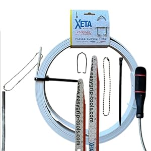 aiguille électricien easygrip version 3 maxi kit 1,5m+3m+ fix grip