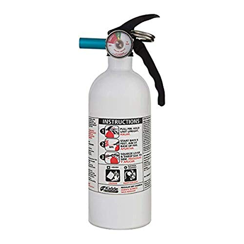Kidde 466179MTL 2 Lb 5-B:C White Disposable Marine 5 Fire Extinguisher