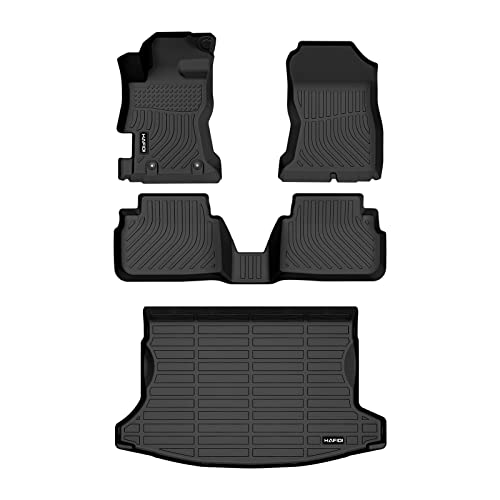 HAFIDI® Floor Mats & Cargo Liner Set Fit for 2018-2023 Subaru Crosstrek & 2017-2023 Impreza (Not...