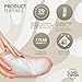 LivaClean Premium Heated Booties (1 Pair) & 40 PCS Plastic Liner/Covers - Foot Warmers for Spa Treatments, Warming Booties, Dual Temperature Settings, Feet Warming Boots, Foot Heating Pad.