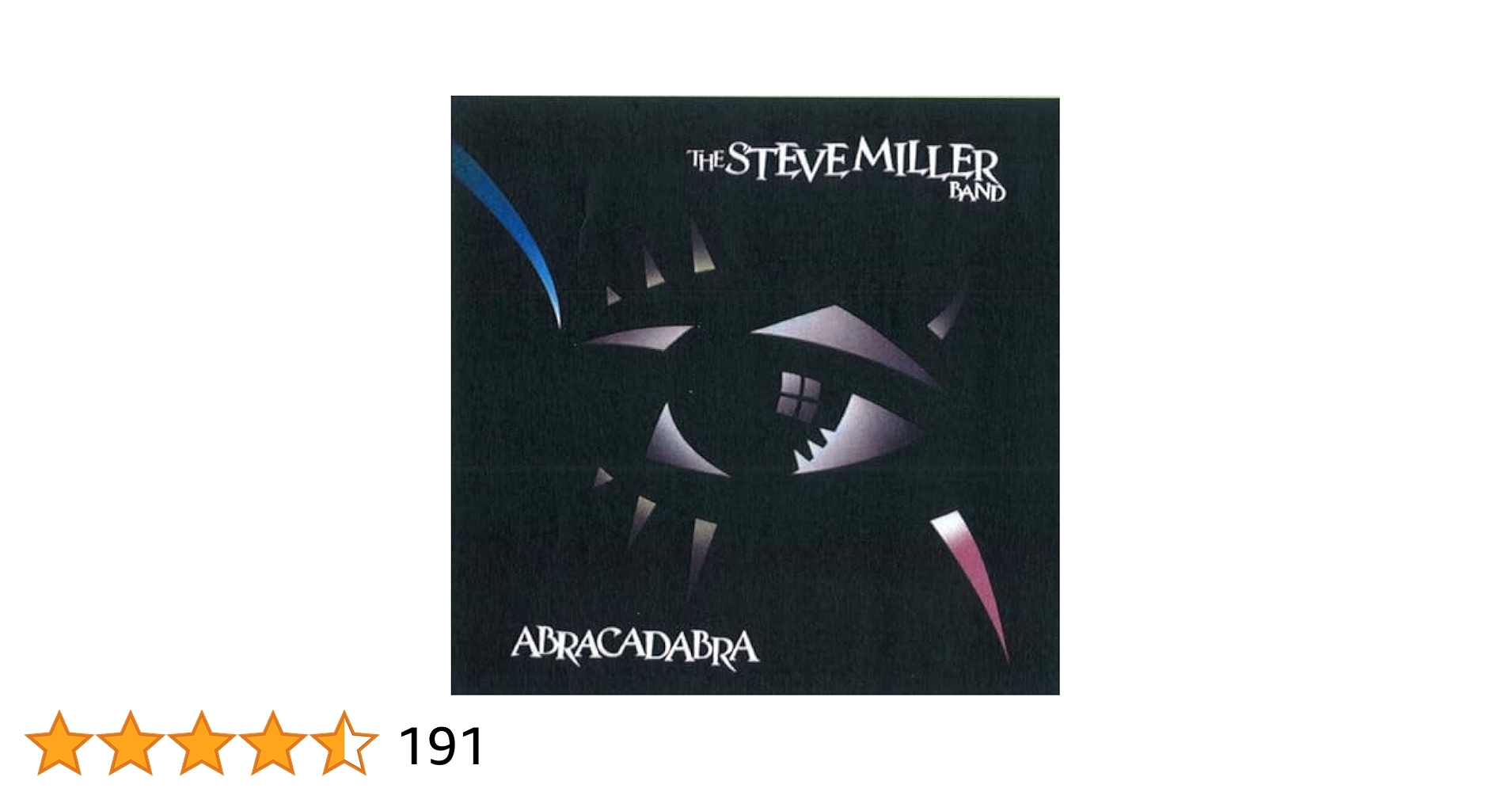 新品未使用未開封紙ジャケットCD スティーヴ・ミラー・バンド/アブラカダブラ Amazon.co.jp: Abracadabra: ミュージック