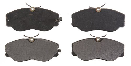 Plaquettes de frein ACDelco 17D358M semi-métalliques pour disque avant de voiture