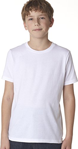 Next Level Youth Boys’ Cotton Crew XL WHITE