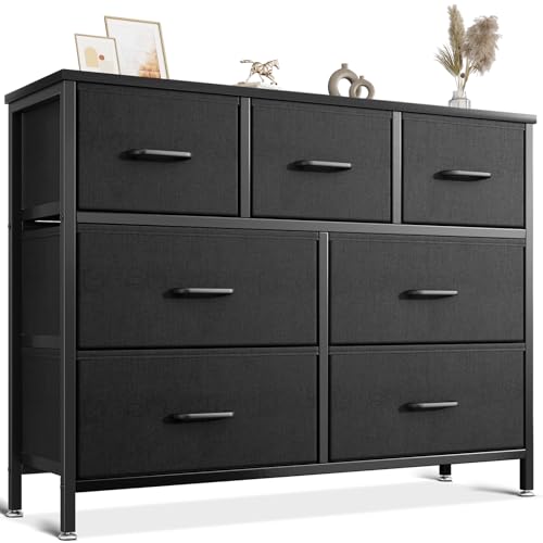 Coleshome Comoda Dormitorio con 7 Cajones