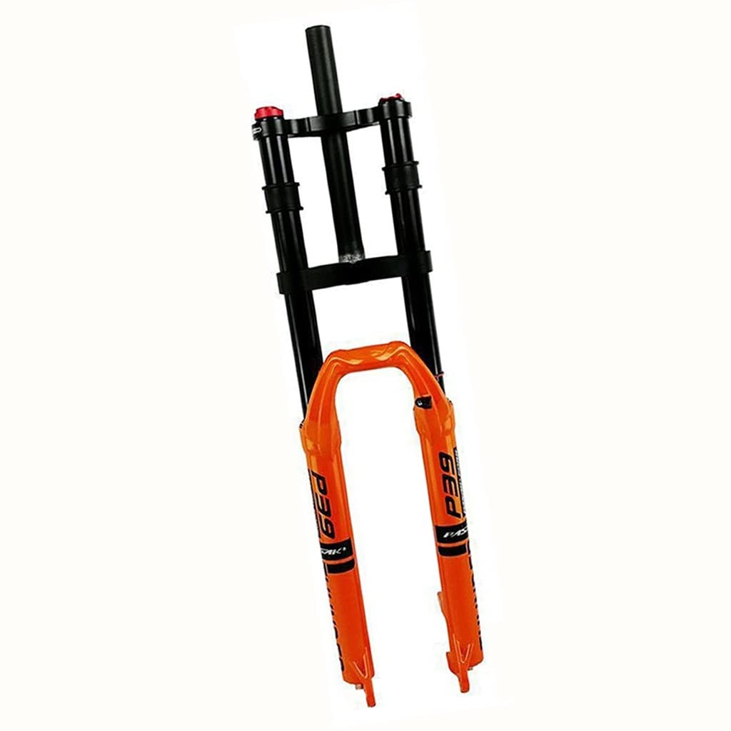 HYJAUSXB DH 27.5" 29" Fork MTB Air Spension Mountain Bike Front Forks 1-1/8" Straight Steerer Disc Brake 150mm Travel QR 9mm Manual Lockout