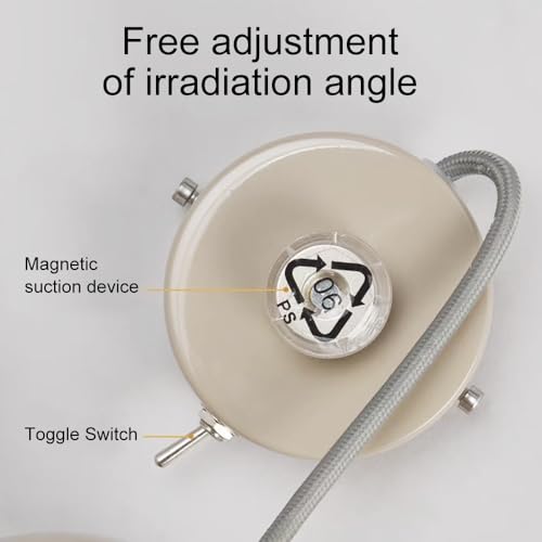 Luz de pared de lectura ajustable y mini aplique magnético G9 para cama 5