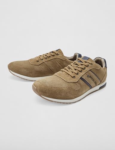 Image of Woodland Men's Leather Sneaker