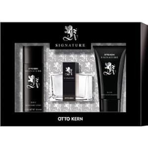 Otto Kern Herrendüfte Signature Man Geschenkset Eau de Toilette Spray 30 ml + Shower Gel 75 ml + Deodorant 75 ml 3 Stk.