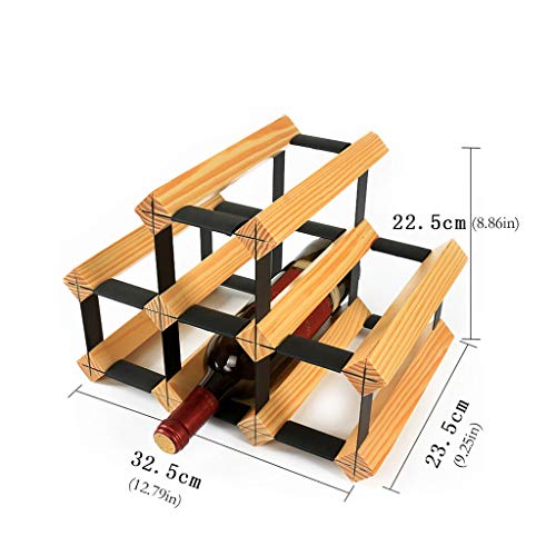 Soporte de vino de mesa con estructura estable miniatura 2