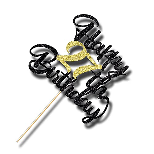 Image of 27th Birthday Cake Topper - Happy Birthday Decoration for 27th Birthday Party - Gift Plugin