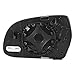 X AUTOHAUX Car Mirror Glass W/Backing Plate Heated Right Passenger Side for Audi A3 A4 A5 QUATTRO IR S5 S4 S5 2010-2017