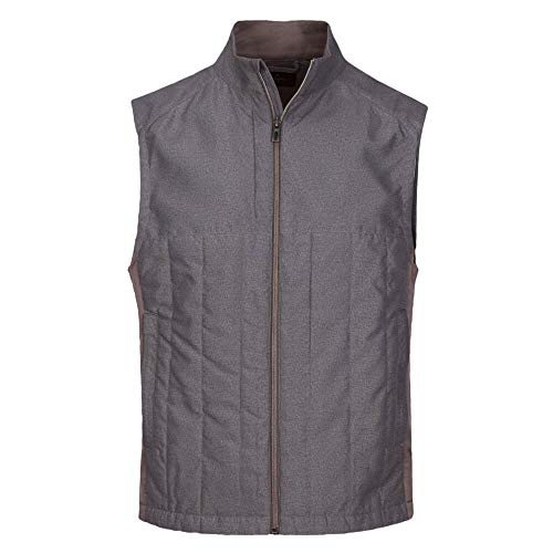Image of Greg Norman mens Crescent Quilted Full-zip Vest