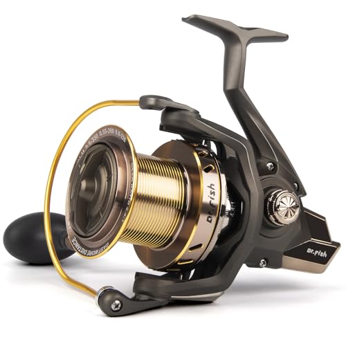Dr.Fish Long Shot V2 12000 Spinning Reel, Saltwater Surf Fis...