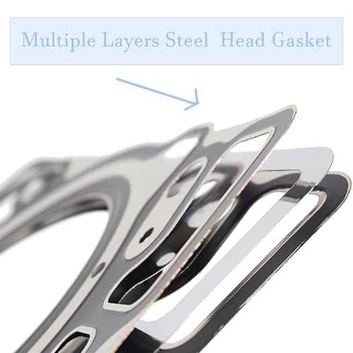 Image of AUCERAMIC Cylinder Head Gasket Set Compatible with Nissan Cube 2009-2011 Sentra 2007-2012 Versa 2007-2012 MR18DE MR20DE Replace# HS54692 HS26338PT