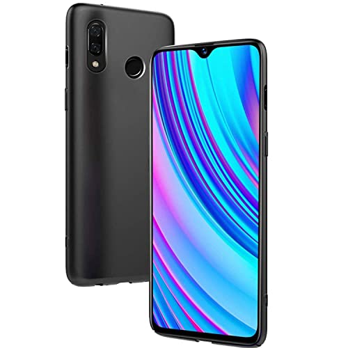 Image of Mobile Back Cover Case for Vivo U20 (Silicone Case|CameraProtection|Black SC1510)