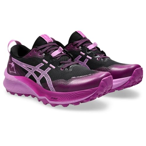 ASICS ASICS Women's Gel-Trabuco 12 Running Shoes, 10, Black/Lavender Glow