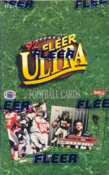 1992 Fleer Ultra Football HOBBY Box - 36P