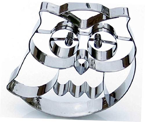 1 Pcs Cookie Cutter Frido Owl Shape Stainless Steel AA60DL