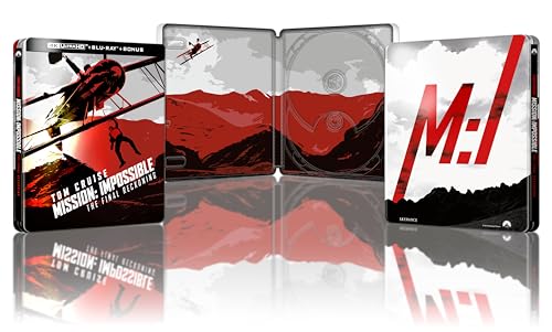 Mision Imposible 8: Sentencia Final (Mission: Impossible - The Final Reckoning) (Steelbook) (4K UHD +...