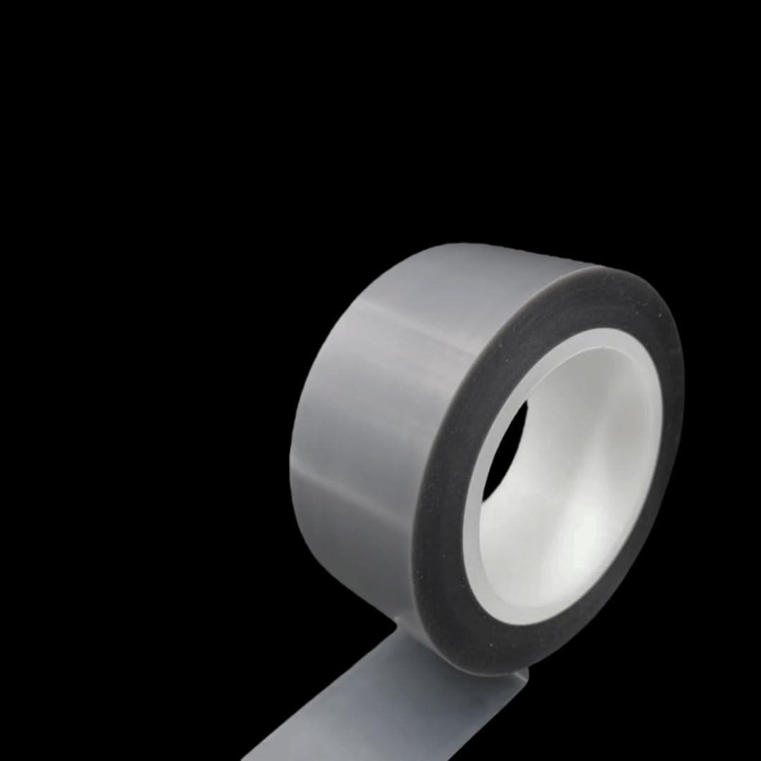 Odporna na wysokie temperatury szara taśma foliowa - jednostronna taśma klejąca PTFE o grubości 0,05 mm ~ 0,18 mm do zastosowań przemysłowych(13x33000mmx0.13mm Ordinary)